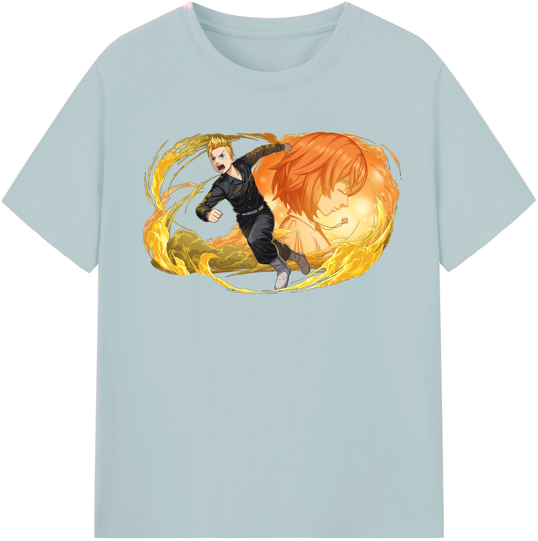 （画像用） 東京リベンジャーズ Tokyo Revengers 綿100％半袖Tシャツ（フロントプリント）